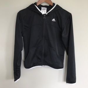 Vintage Adidas Hooded Track Jacket sz S